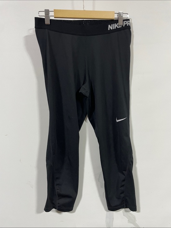 Nike Pants - Nike Black Leggings with White Swoosh